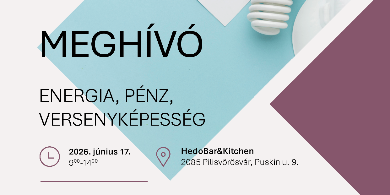 Energiahatékonyság és versenyképesség a gyakorlatban