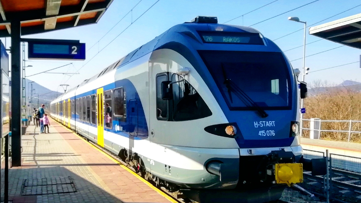 Vágányzár az S76-os vonalon – változik a menetrend október 5. és 30. között
