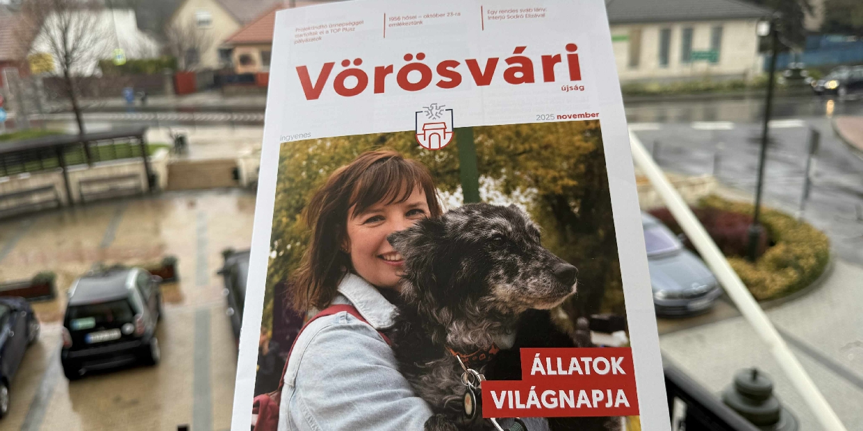 A borongós időre hoztunk egy kis olvasnivalót: megjelent a Vörösvári Újság novemberi száma