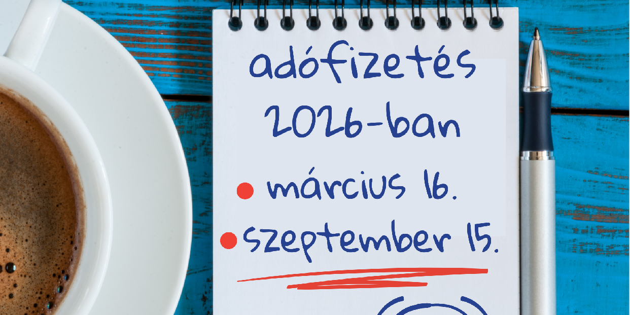 Adófizetési határidők 2026