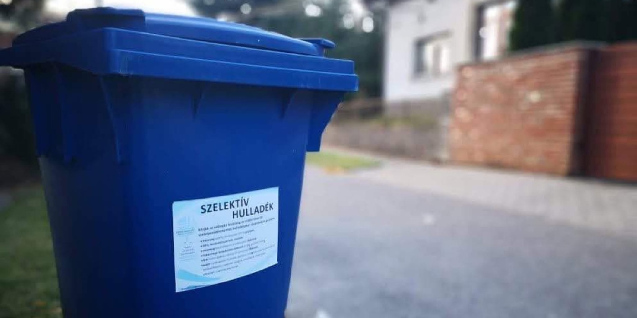 A mai napon befejeződik a szelektív hulladék elszállításának pótlása Pilisvörösváron