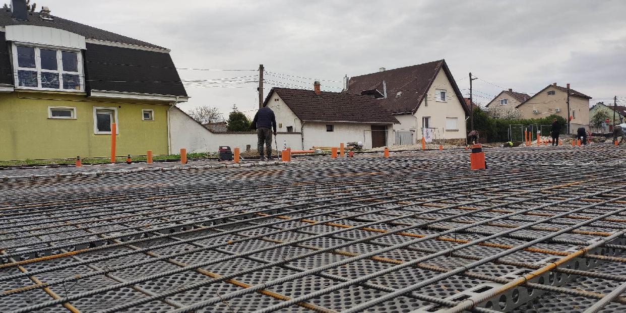 Folytatódnak a bölcsőde alapozási munkálatai