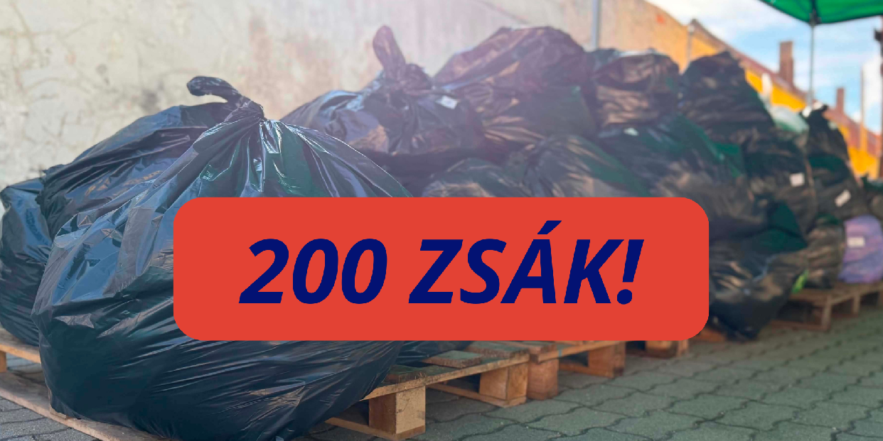 Négyéves rekord a ruhagyűjtésen
