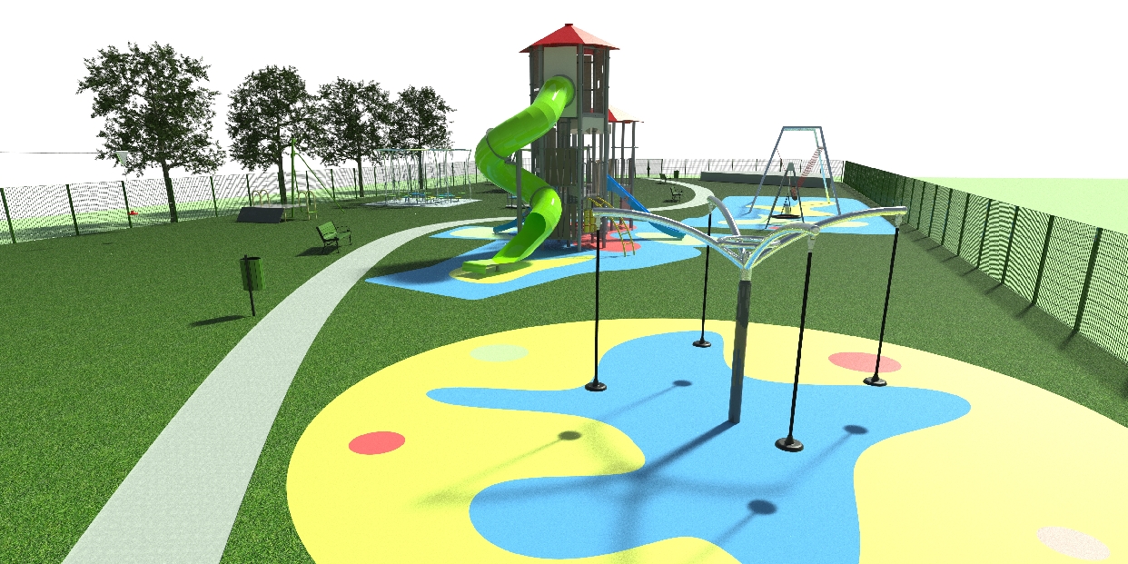 Állami támogatásból épül modern játszótér a Búcsú téren