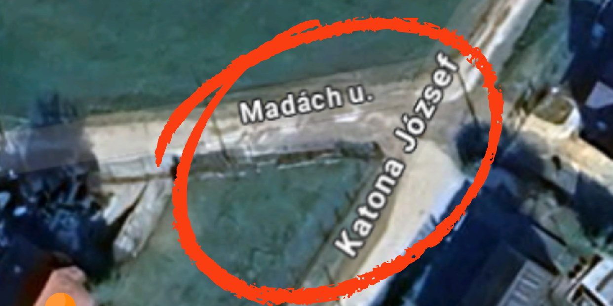 Útlezárás a Madách utcában