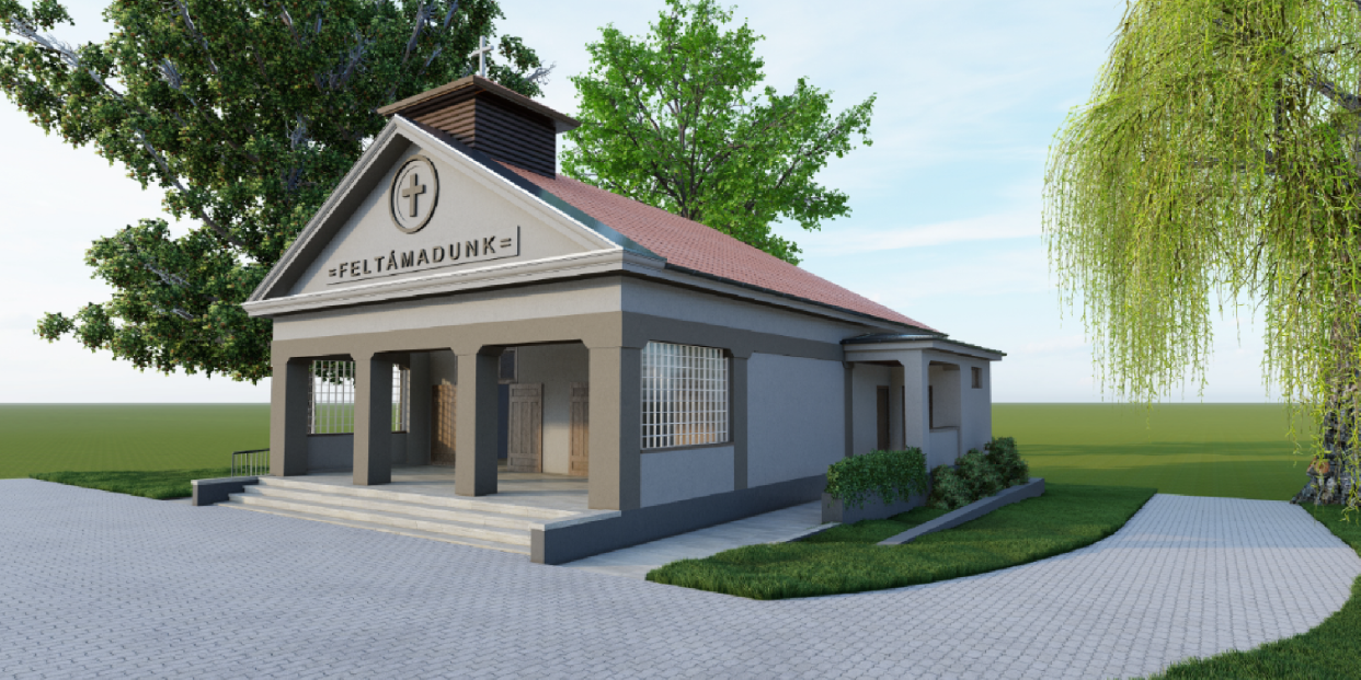 Megújul a ravatalozó épülete