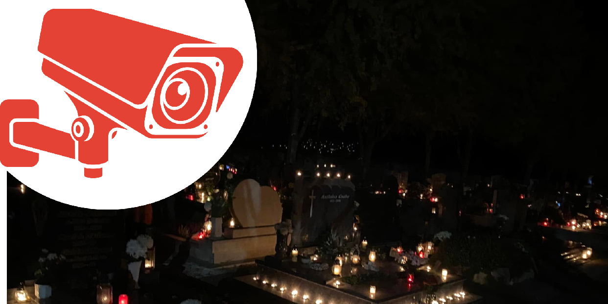 Kamerarendszert telepítenek a temetőben – november 26-án kezdődnek a munkák