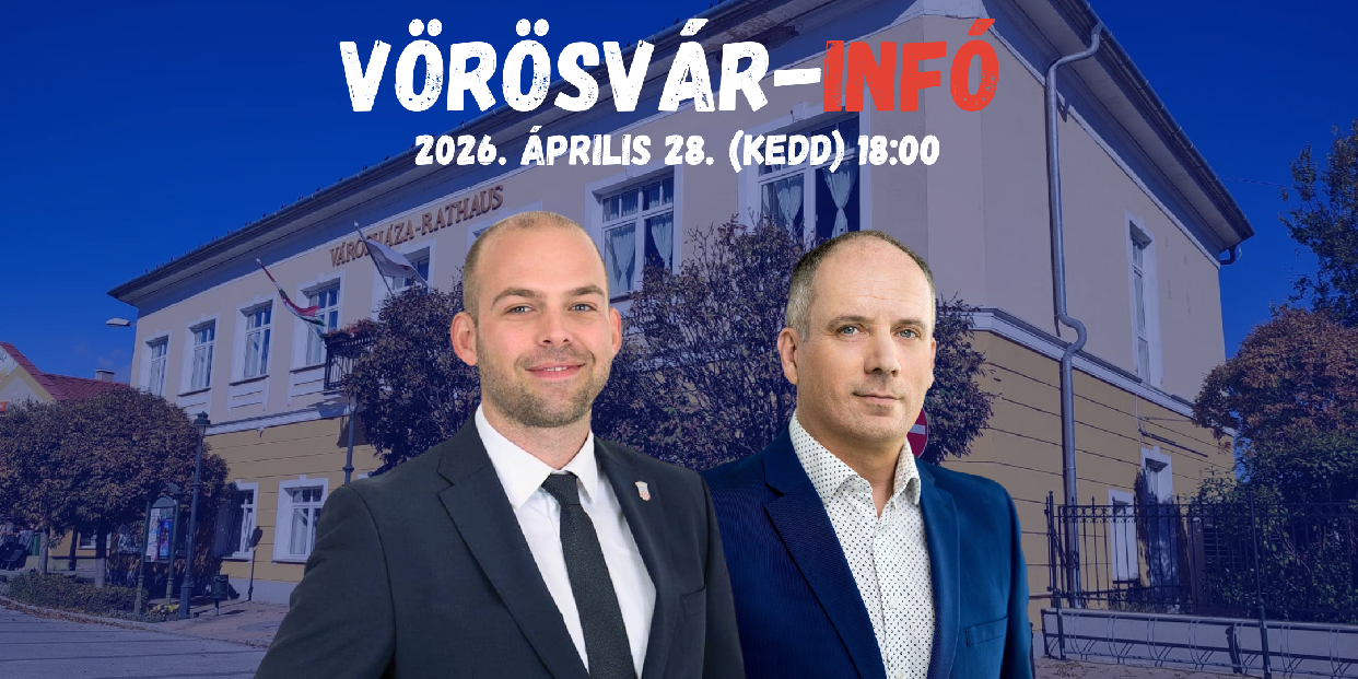 Érkezik a VÖRÖSVÁR-INFÓ következő adása