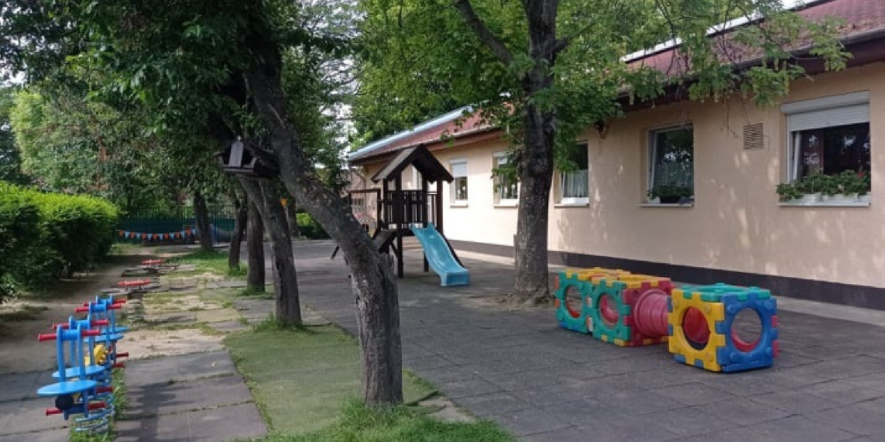 Udvarfelújítás indul a Széchenyi utcai Óvodában