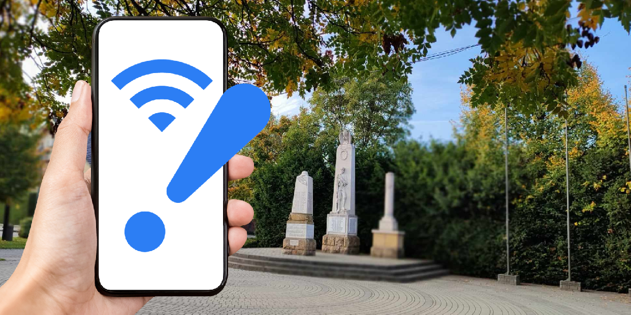 Ingyenes wifi hozzáférési pont a Hősök terén