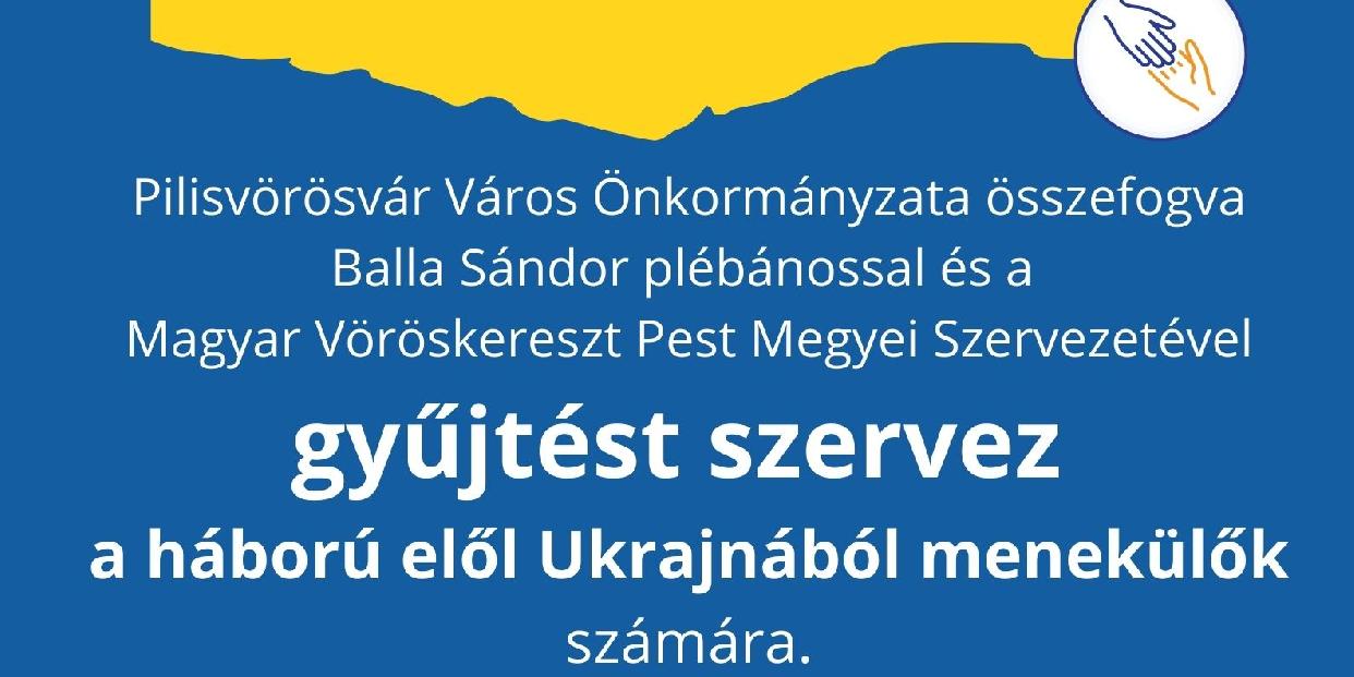 Pilisvörösvár is segít a háború elől menekülők számára