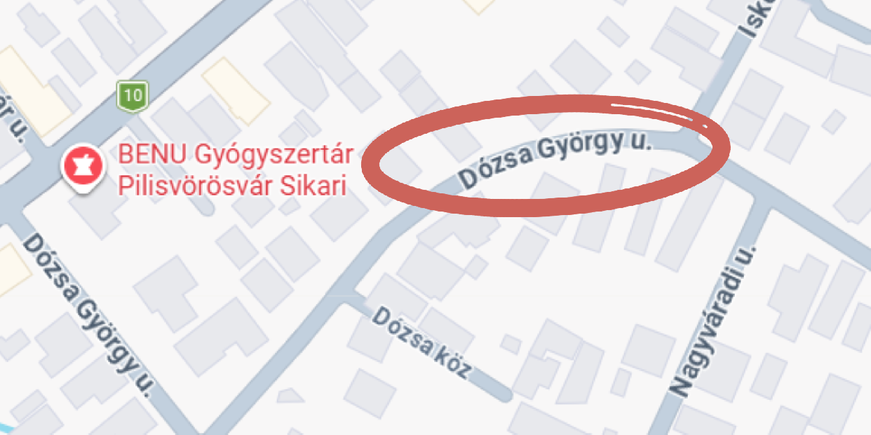 Forgalomkorlátozás lesz holnap a Dózsa György utcában