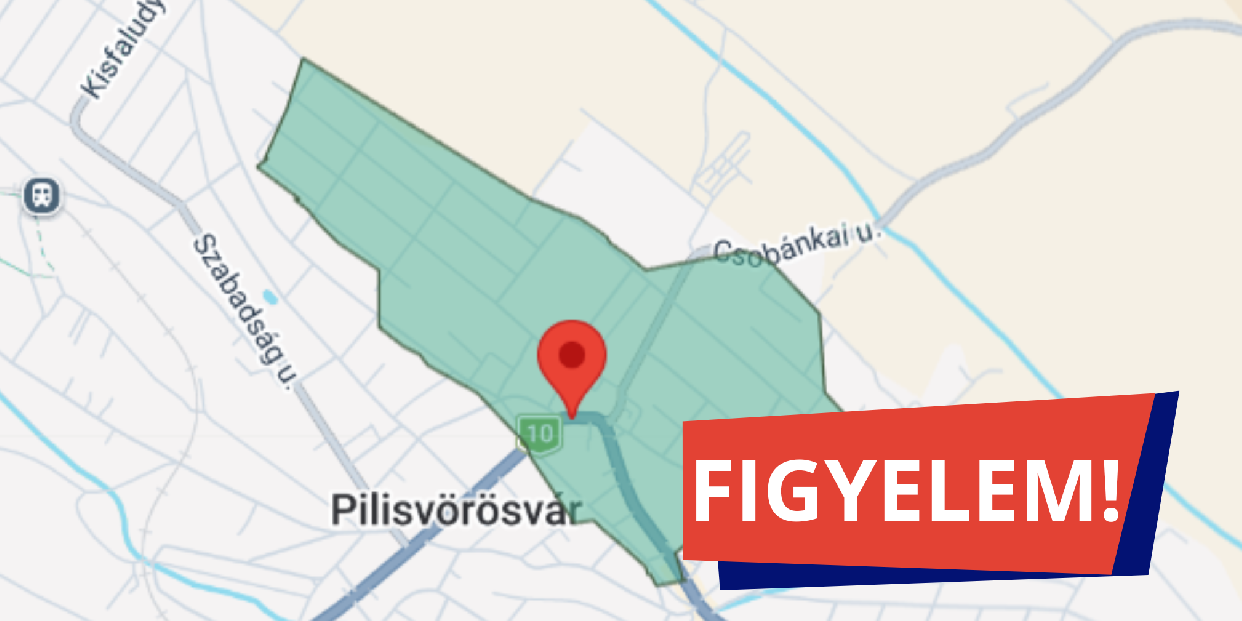 Figyelem! Módosult a Pilisvörösvár 001-es számú szavazókör szavazóhelyisége