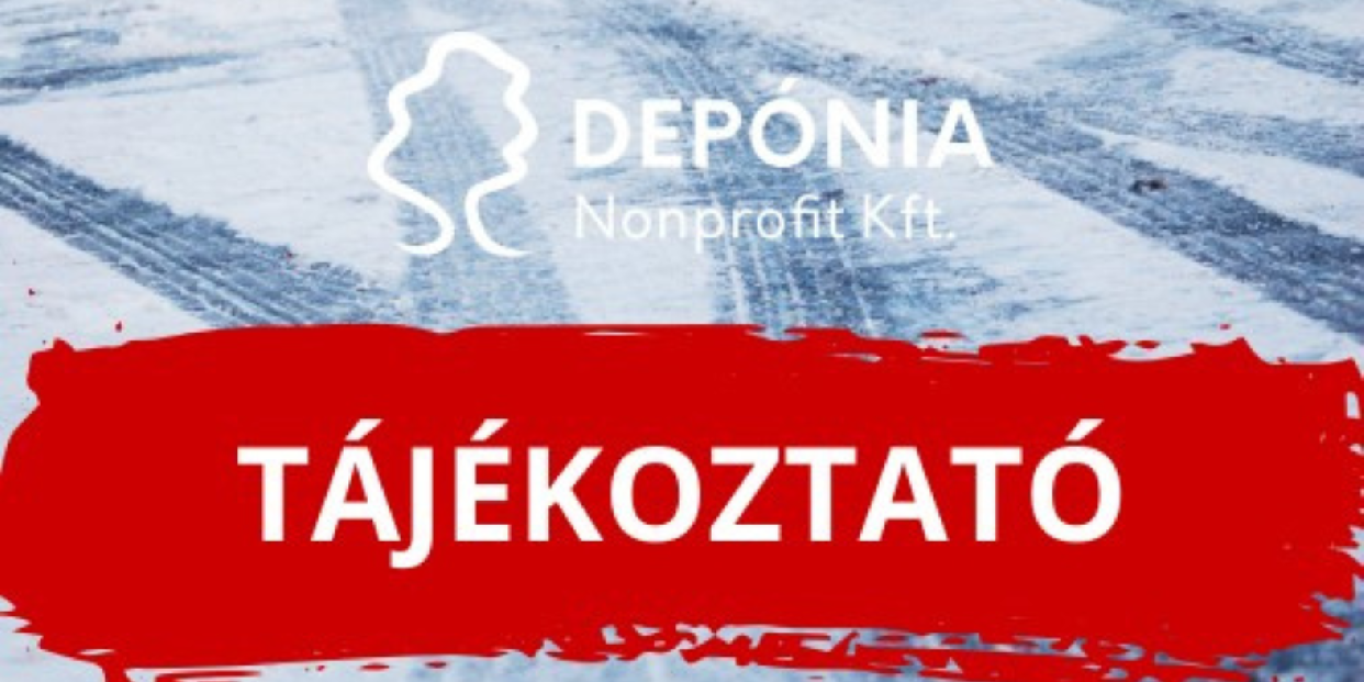 Szemétszállítás – tájékoztatás az elmaradásról