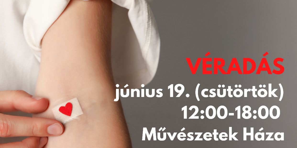 Aki vért ad, életet ad! - véradás júniusban Pilisvörösváron