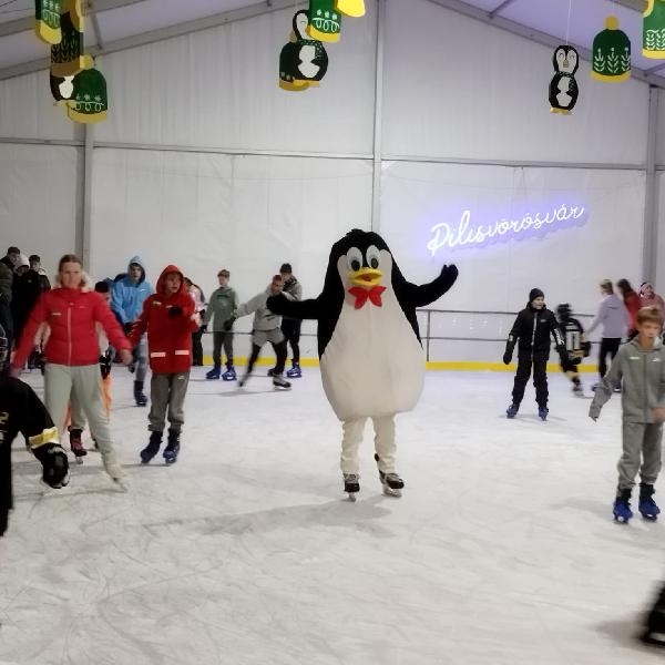 Megnyitotta kapuit a vörösvári jégpálya - galériával