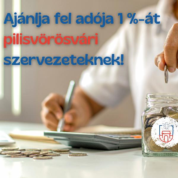 Támogassa Ön is a vörösvári civil szervezeteket adója 1%-ával!