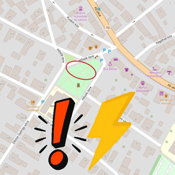 Munkálatok a Hősök terén