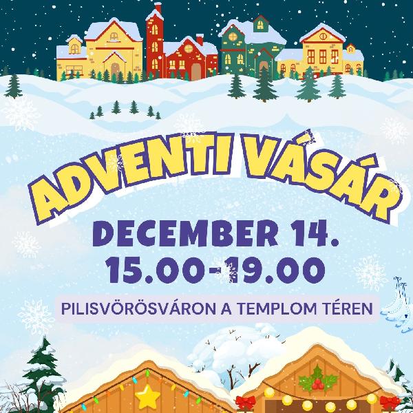 Adventi vásár a Templom téren