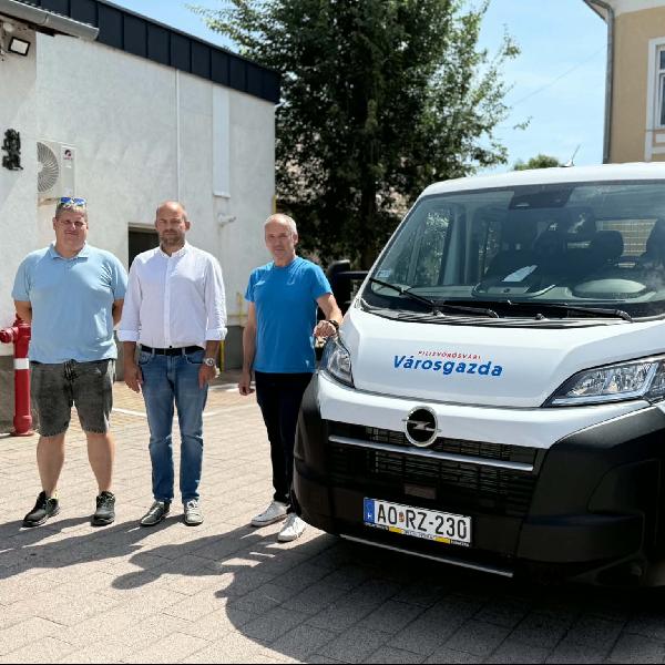 Új járművekkel bővült a Városgazda flottája