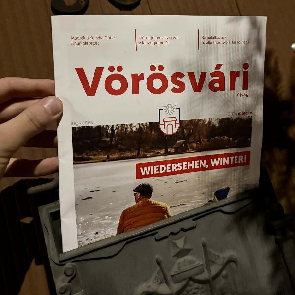 Ajánlatkérés a Vörösvári Újság terjesztésére