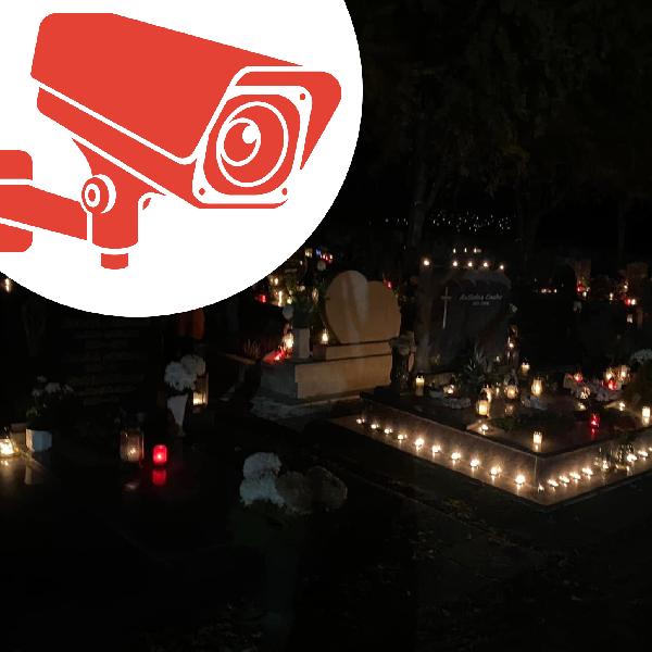 Kamerarendszert telepítenek a temetőben – november 26-án kezdődnek a munkák