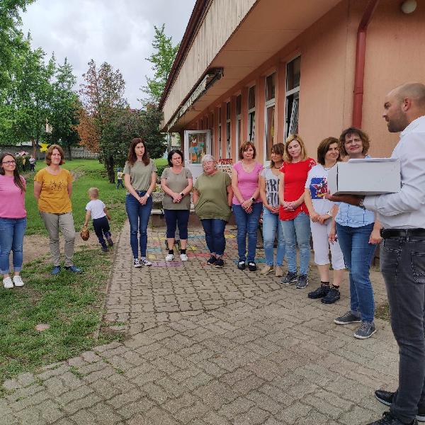 Pedagógusnap alkalmából köszöntötte a polgármester a pilisvörösvári oktatás-nevelési intézmények munkatársait