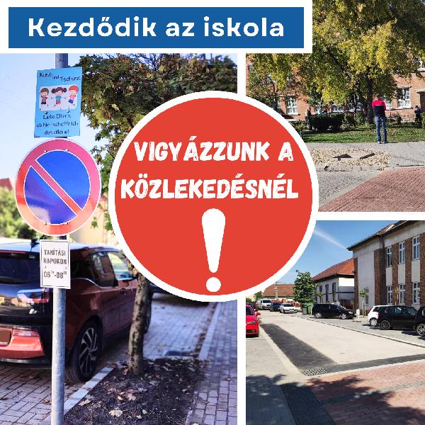 Iskolakezdés Pilisvörösváron – figyeljünk egymásra