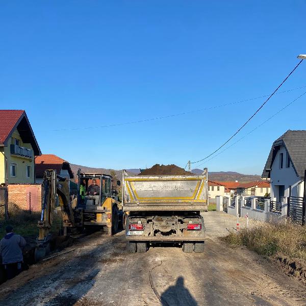 Elkezdődött a Csendbiztos utca vízelvezetésének építése