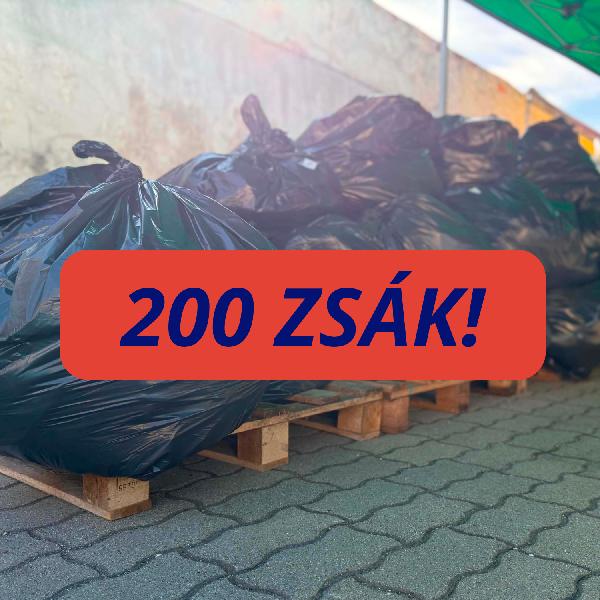 Négyéves rekord a ruhagyűjtésen