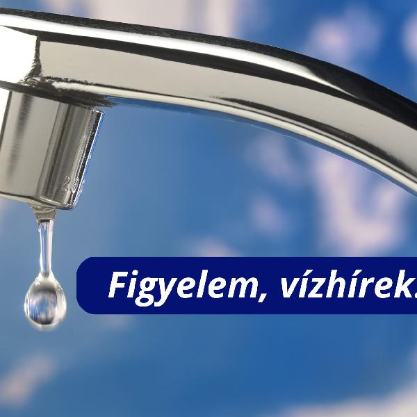 Tájékoztatás – Hamarosan helyreáll az ivóvíz-szolgáltatás Pilisvörösváron