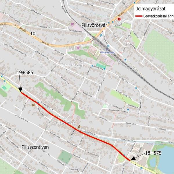 Közlekedők figyelem! Július 6-tól útfelújítás kezdődik Pilisszentivánon