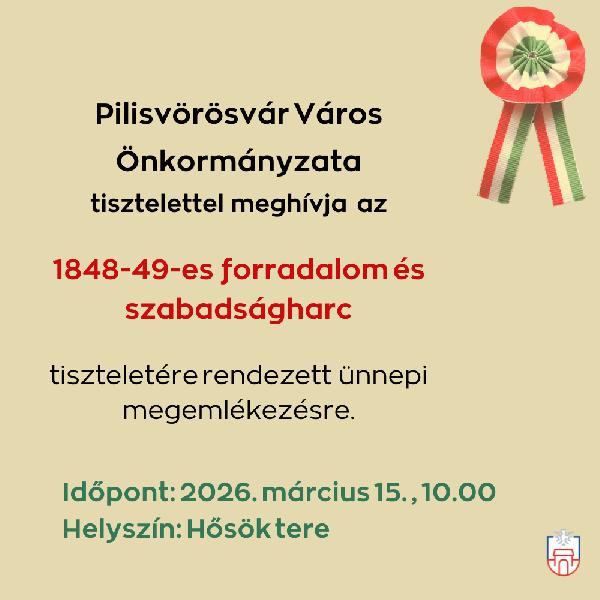 Meghívó ünnepi megemlékezésre