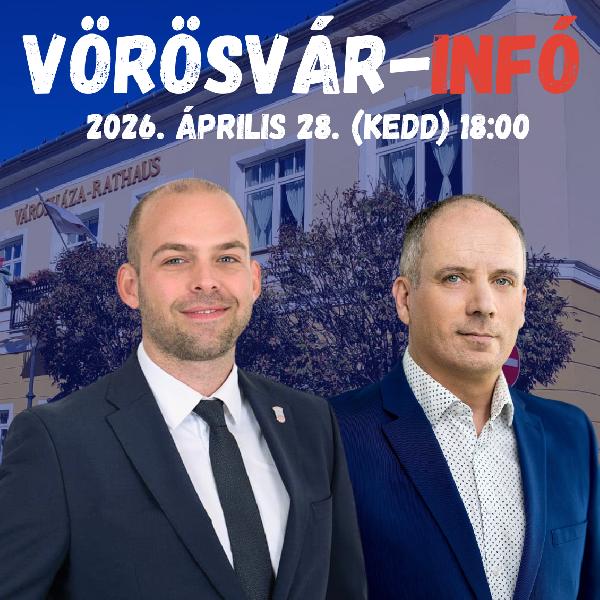 Érkezik a VÖRÖSVÁR-INFÓ következő adása