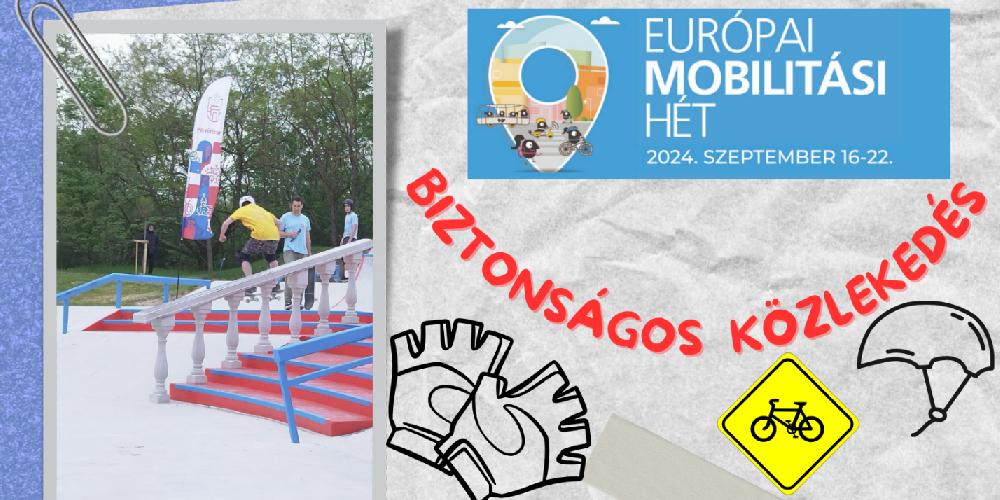 Európai mobilitási hét-Biztonságos közlekedés a Pump Track pályán